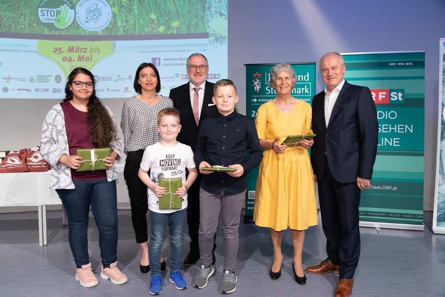 Abschluss-Veranstaltung 2019: „Der große steirische Frühjahrsputz 2019“ am 3. Juni 2019 im ORF Landesstudio Steiermark. Bei einer geplanten Veröffentlichung oder Weitergabe an Dritte ist eine Vorab-Anfrage an daniela.reischl@orf.at erforderlich. VIELEN DANK!