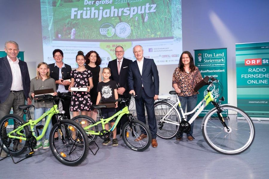 Abschluss-Veranstaltung 2019: „Der große steirische Frühjahrsputz 2019“ am 3. Juni 2019 im ORF Landesstudio Steiermark. Bei einer geplanten Veröffentlichung oder Weitergabe an Dritte ist eine Vorab-Anfrage an daniela.reischl@orf.at erforderlich. VIELEN DANK!