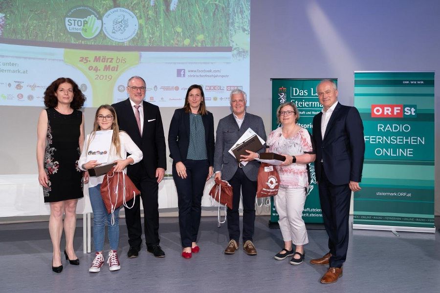 Abschluss-Veranstaltung 2019: „Der große steirische Frühjahrsputz 2019“ am 3. Juni 2019 im ORF Landesstudio Steiermark. Bei einer geplanten Veröffentlichung oder Weitergabe an Dritte ist eine Vorab-Anfrage an daniela.reischl@orf.at erforderlich. VIELEN DANK!