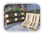 Upcycling Paletten © AWV GU