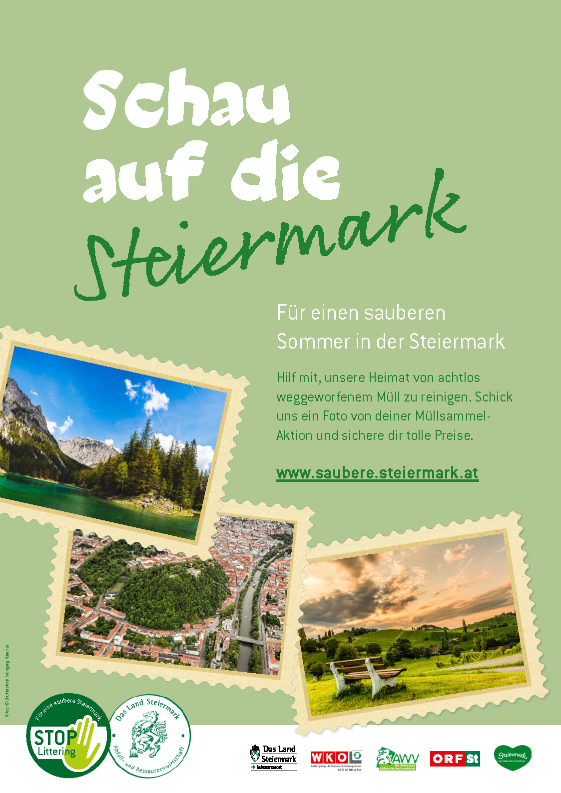 Plakat aufrufen © Land Steiermark / A14 Plakat aufrufen © Land Steiermark / A14