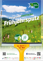 Plakat Frühjahrsputz © A14 Plakat Frühjahrsputz
