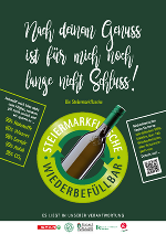 Plakat Steiermarkflasche
