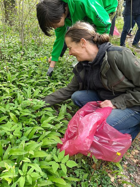 Umweltinitiative Cache In Trash Out" (CITO) Mureck und der Alpenverein Mureck