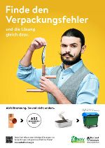Finde den Verpackungsfehler und die Lösung gleich dazu. © www.abfalltrennung.at Finde den Verpackungsfehler und die Lösung gleich dazu.
