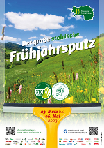 Plakat "Steirischer Frühjahrsputz"