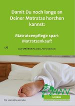 Matratzenpflege © AWV Leoben