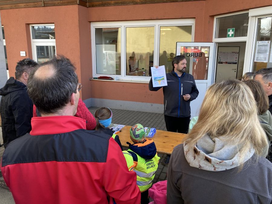 Rege Teilnahme beim Frühjahrsputz in der Gemeinde Fernitz-Mellach;