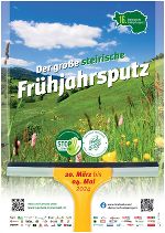 Plakat "Steirischer Frühjahrsputz"