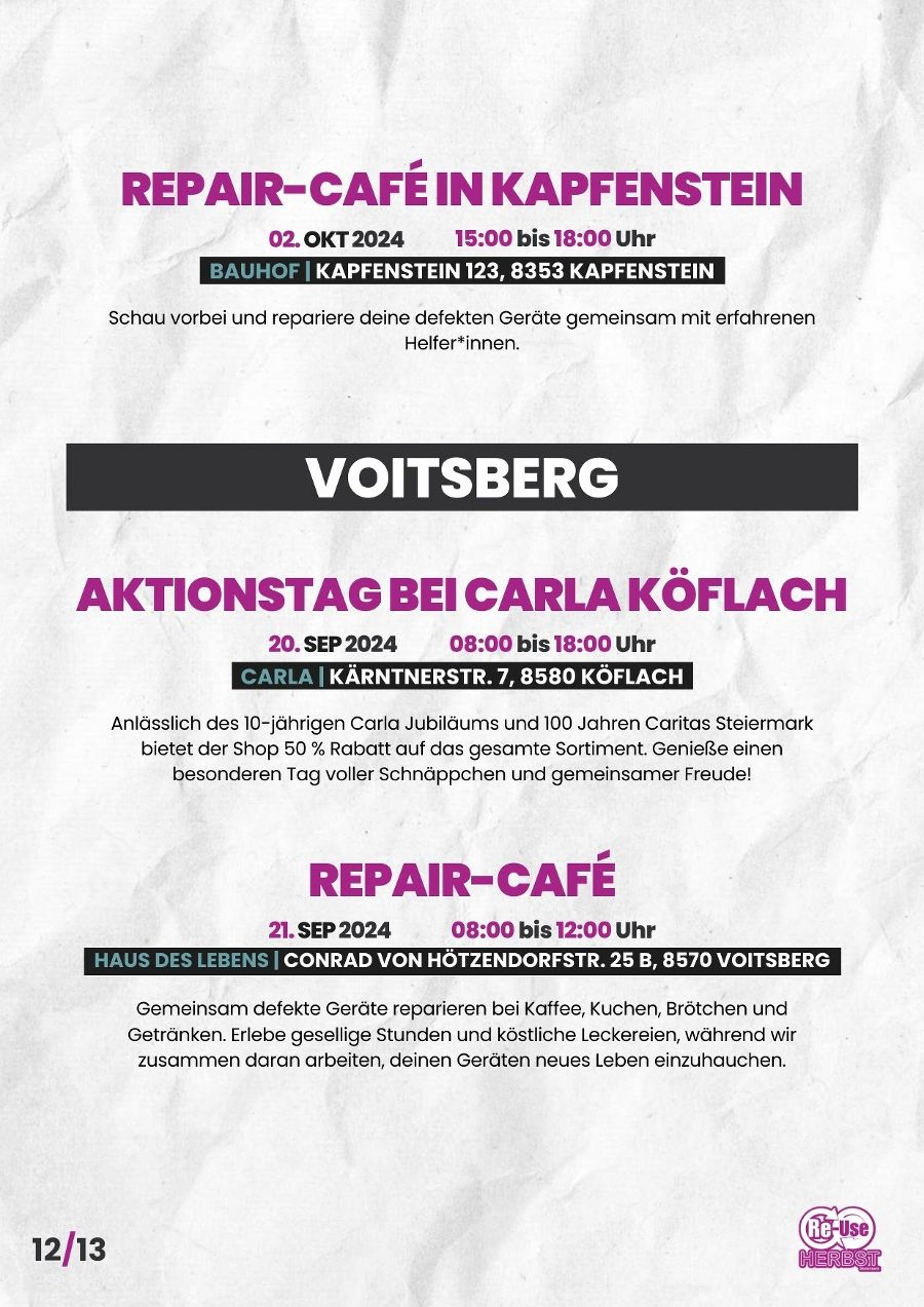 Seite 12_ Programm Re-Use Herbst Steiermark 2024