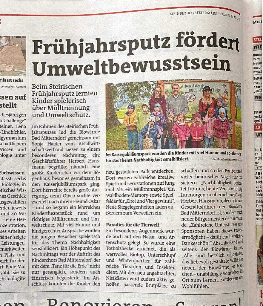 Zeitungsartikel: Zeitungsartikel: