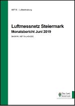 Monatsbericht Juni 2019 © Land Stmk.