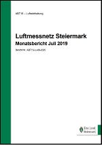 Monatsbericht Juli 2019 © Land Stmk.